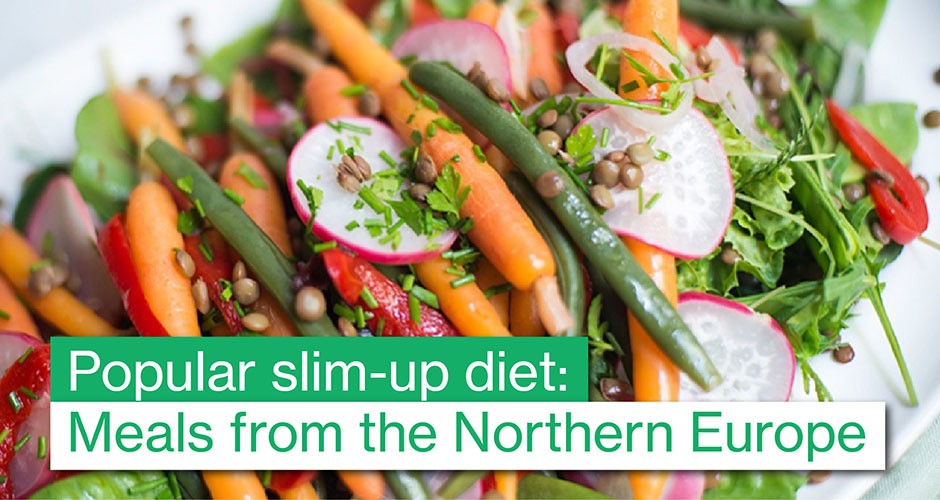 Popular slim-up diet: Meals from the Northern Europe